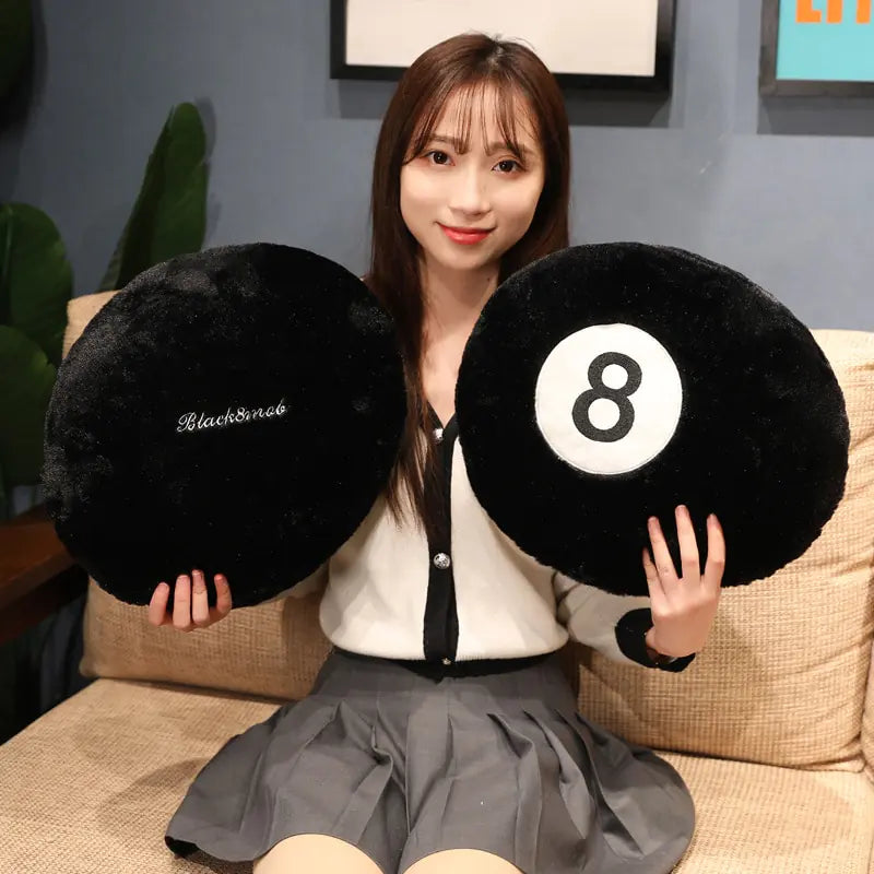 DESIGN 8 BALL PLUSH PILLOW