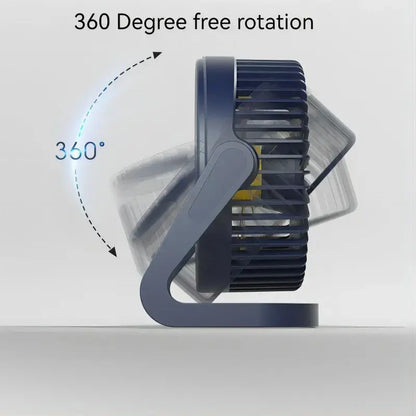 360° ROTATING DESKTOP FAN