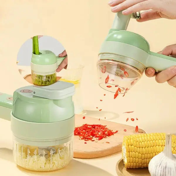 MULTIFUNCTIONAL ELECTRIC VEGETABLE CUTTER SET