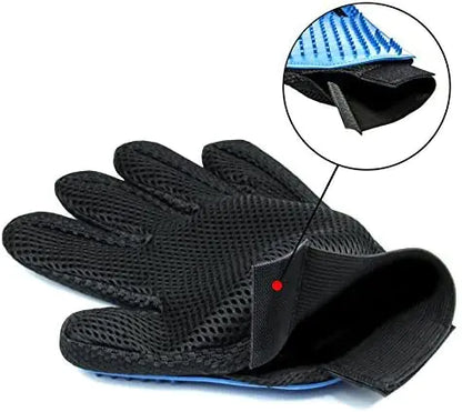 ANTI-HAIR GROOMING GLOVE FOR PETS