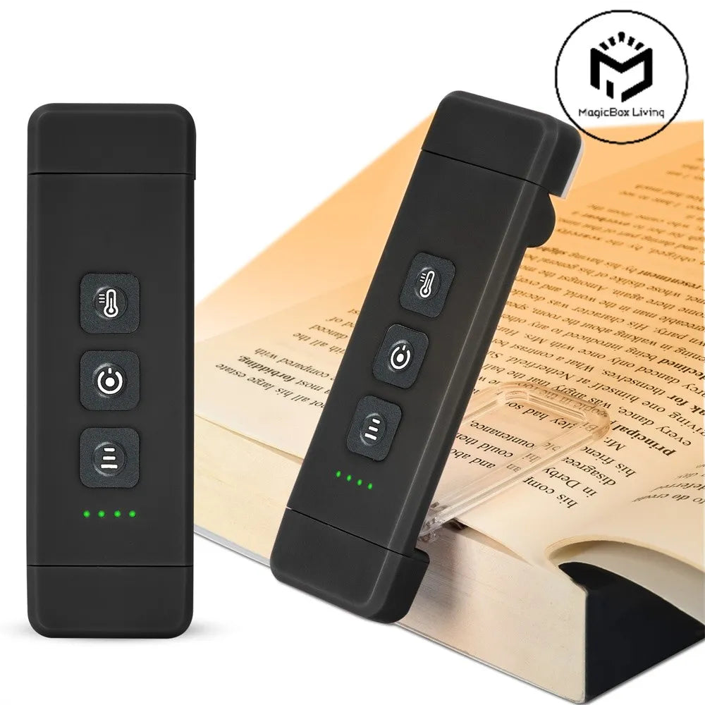 CLIP-ON BOOKMARK LIGHT WITH TIMER