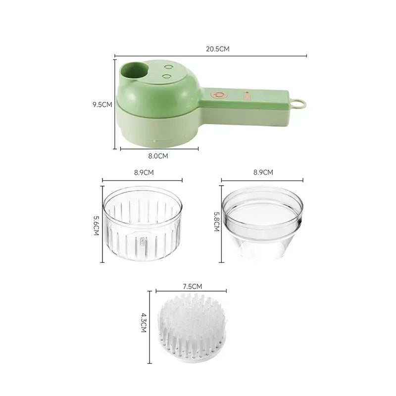 MULTIFUNCTIONAL ELECTRIC VEGETABLE CUTTER SET