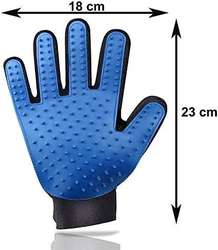 ANTI-HAIR GROOMING GLOVE FOR PETS