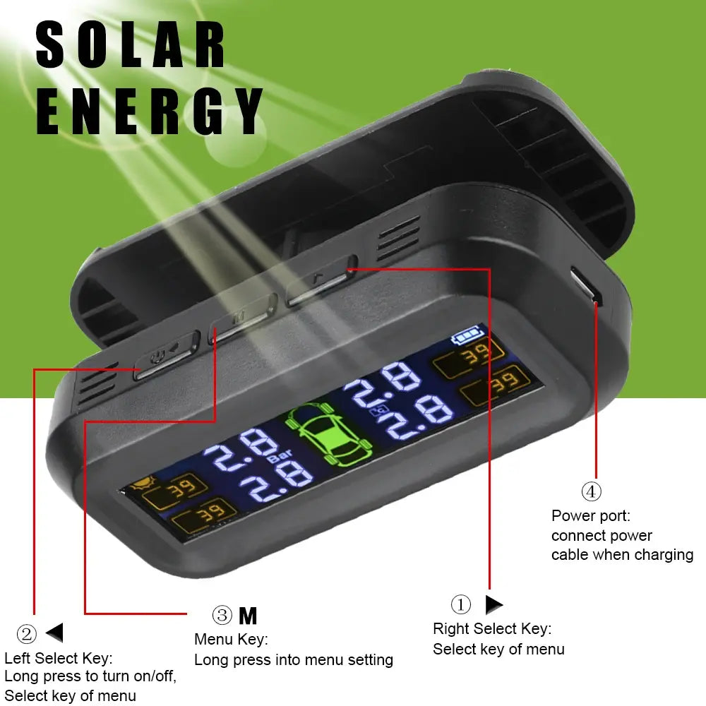 TPMS WITH EXTERNAL SENSORS