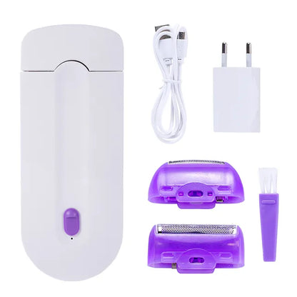 WATERPROOF PAINLESS HAIR REMOVAL WITH SAFELY SENSOR