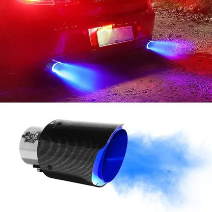 CAR AND MOTORCYCLE EXHAUST LED LIGHT PIPE