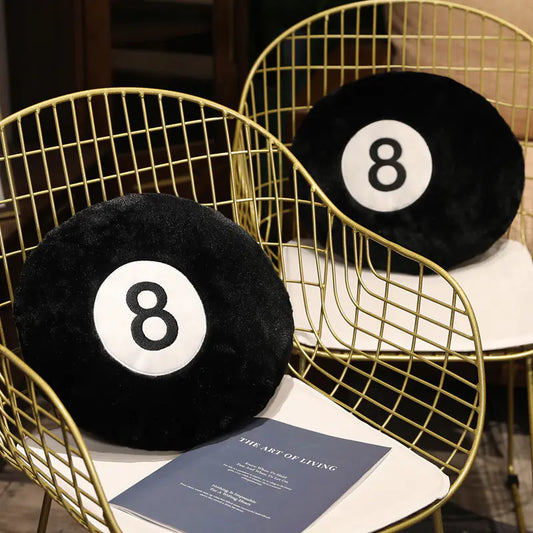 DESIGN 8 BALL PLUSH PILLOW