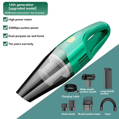 PORTABLE WIRELESS VACUUM CLEANER