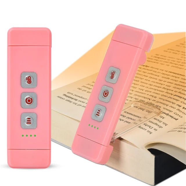 CLIP-ON BOOKMARK LIGHT WITH TIMER