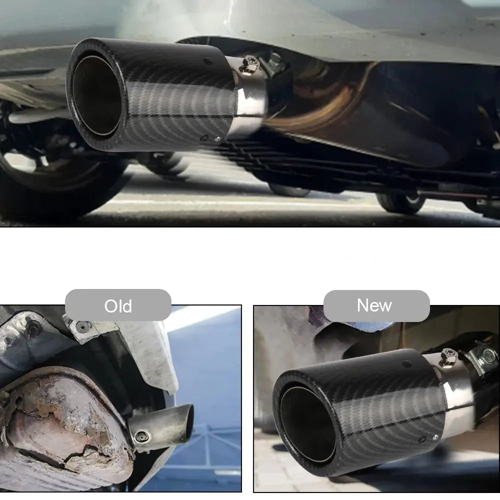 CAR AND MOTORCYCLE EXHAUST LED LIGHT PIPE