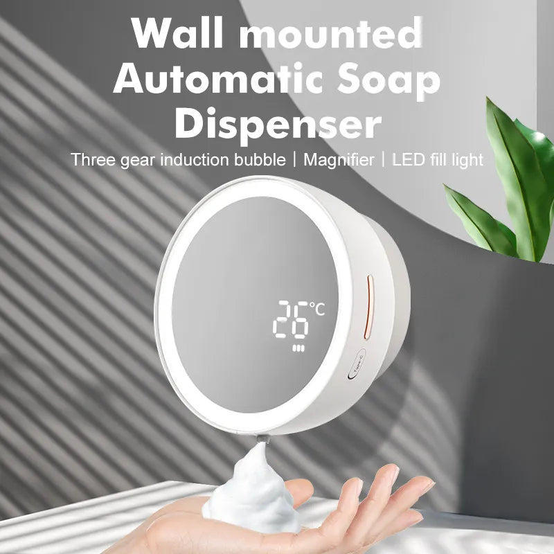 LUXURY ROUND SOAP DISPENSER