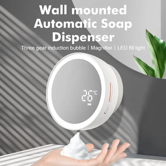 LUXURY ROUND SOAP DISPENSER