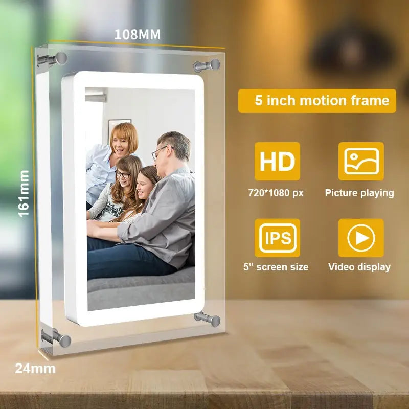 ACRYLIC DIGITAL PHOTO FRAME GIFT