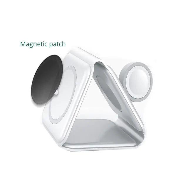 MAGNETIC 3 IN 1 WIRELESS FOLDABLE CHARGER