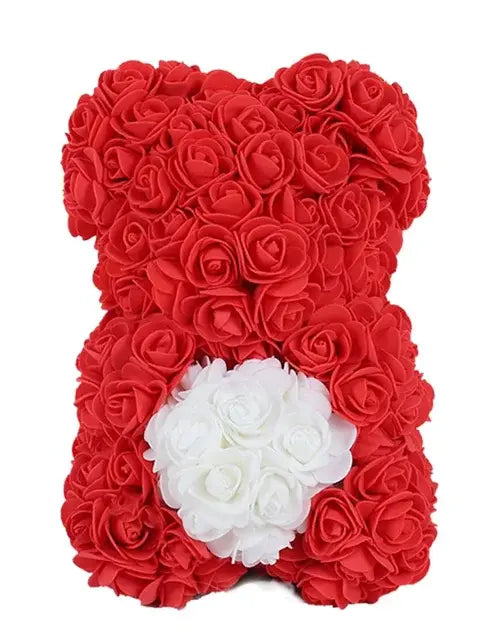 FLOWER ROSE TEDDY BEAR