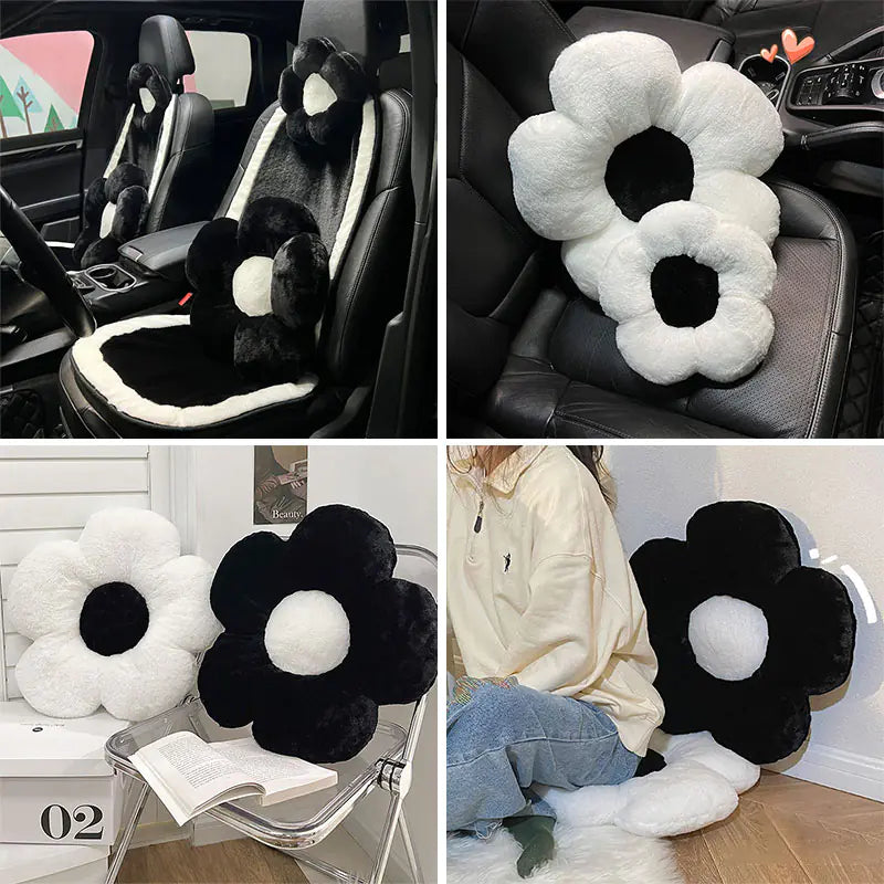 FLOWER PLUSH PILLOW